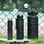 Bouteille d'eau de sport givrée
